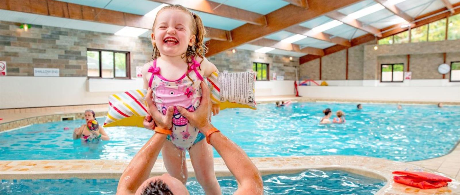 Sandy Balls Holiday Village indoor swimming pool